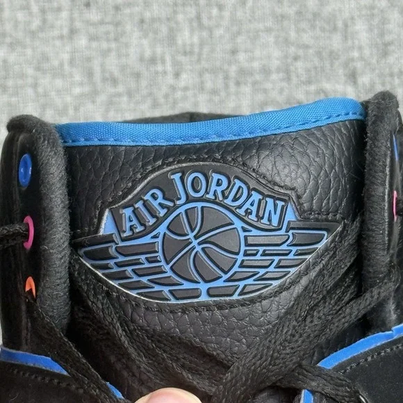 Nike Air Jordan 2 Retro Radio Raheem High‎ Top Sneakers Men's Size 8
